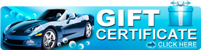 Mobile Car Detailing Gift Certificate Orlando